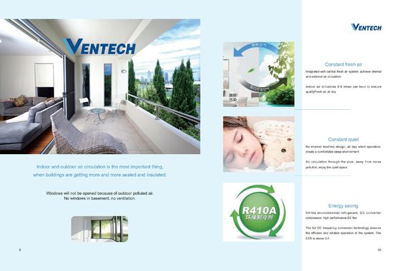 Whole House  4016m3/H 2 Ton Air Conditioning System 240 Voltage